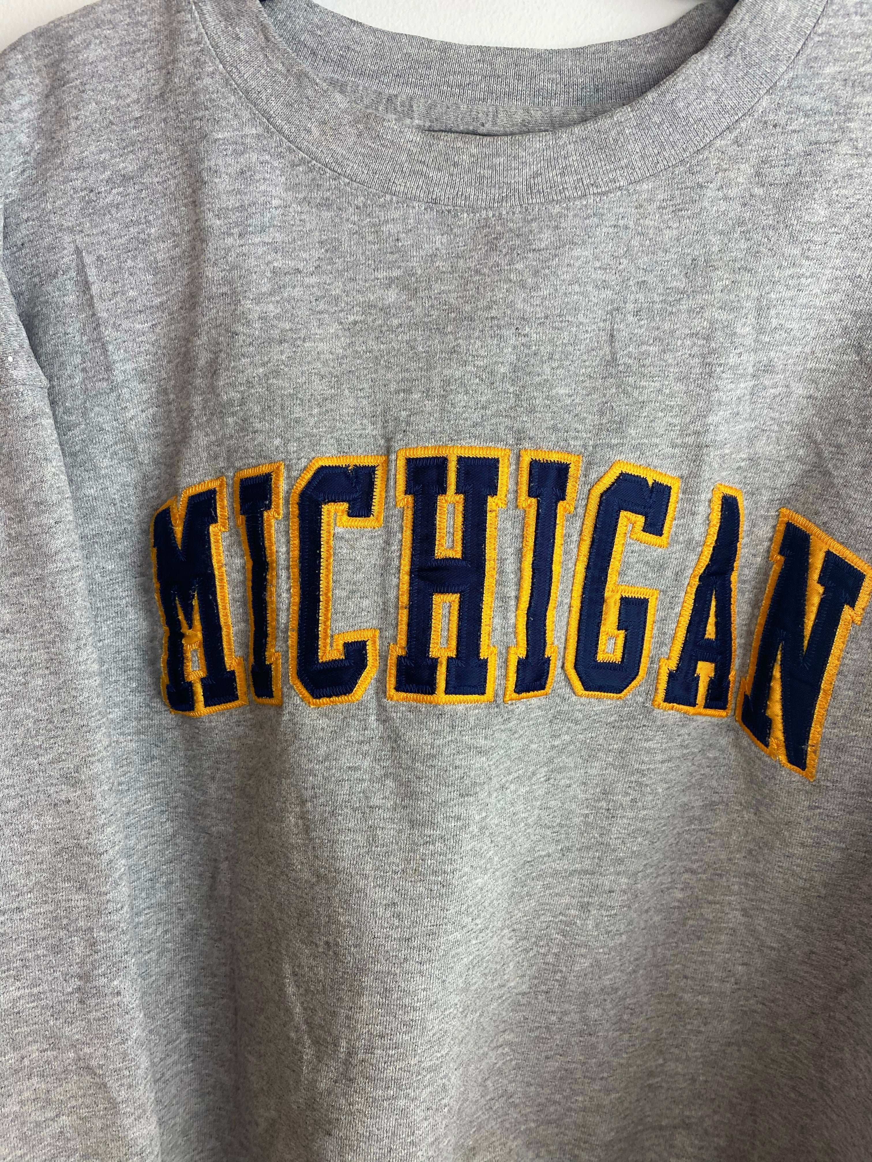 Heavy weight Michigan crewneck