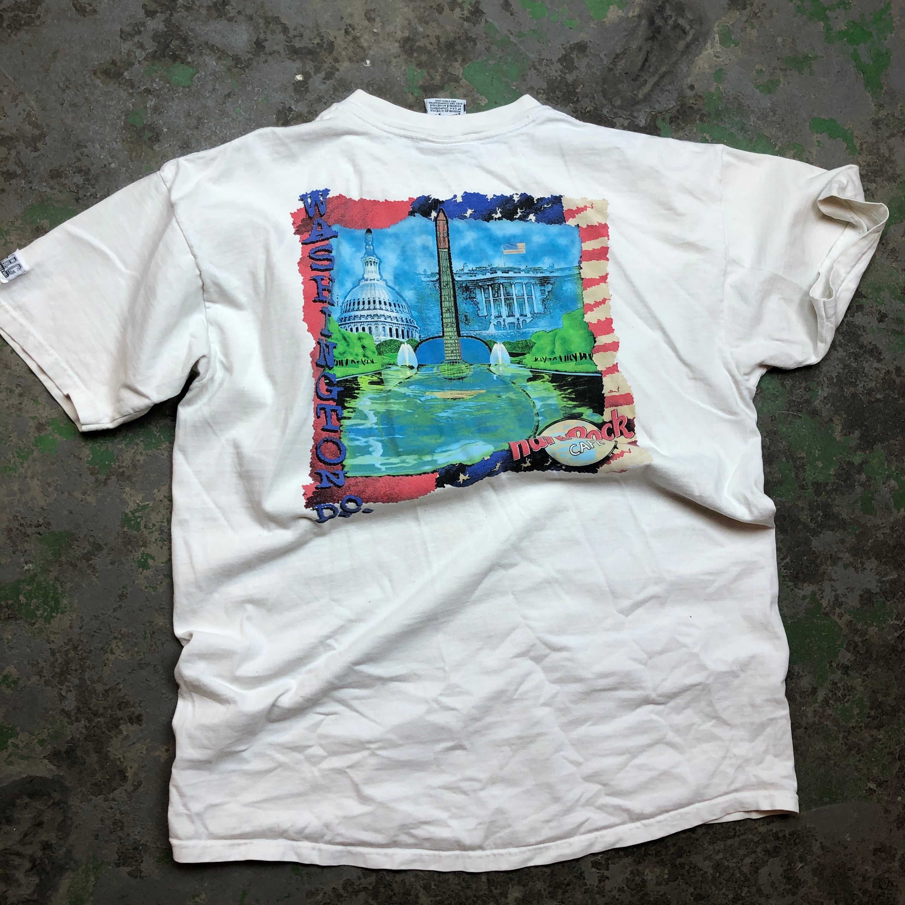 Vintage Hard Rock Washington t shirt