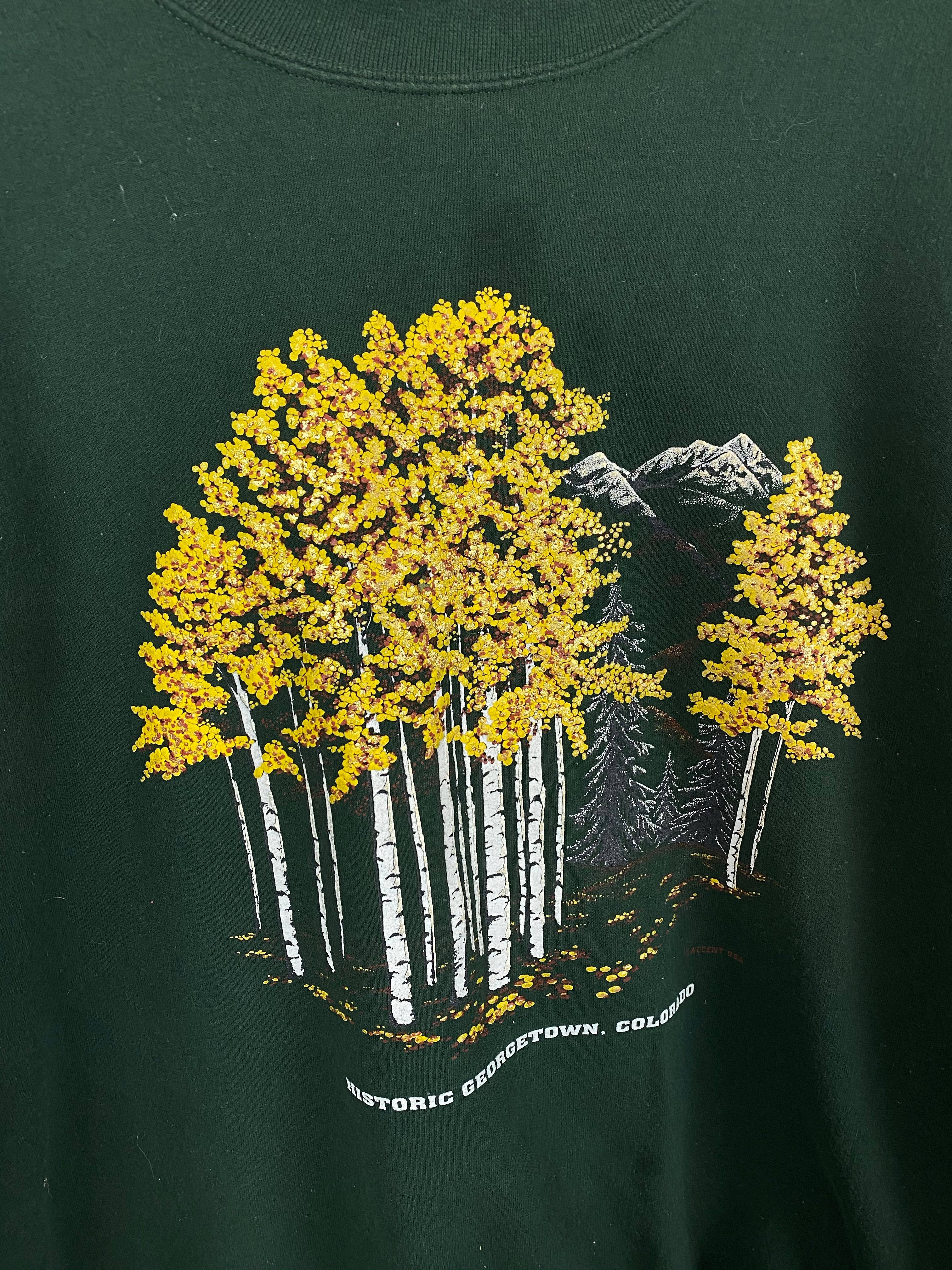 90s George Town Colorado crewneck - L