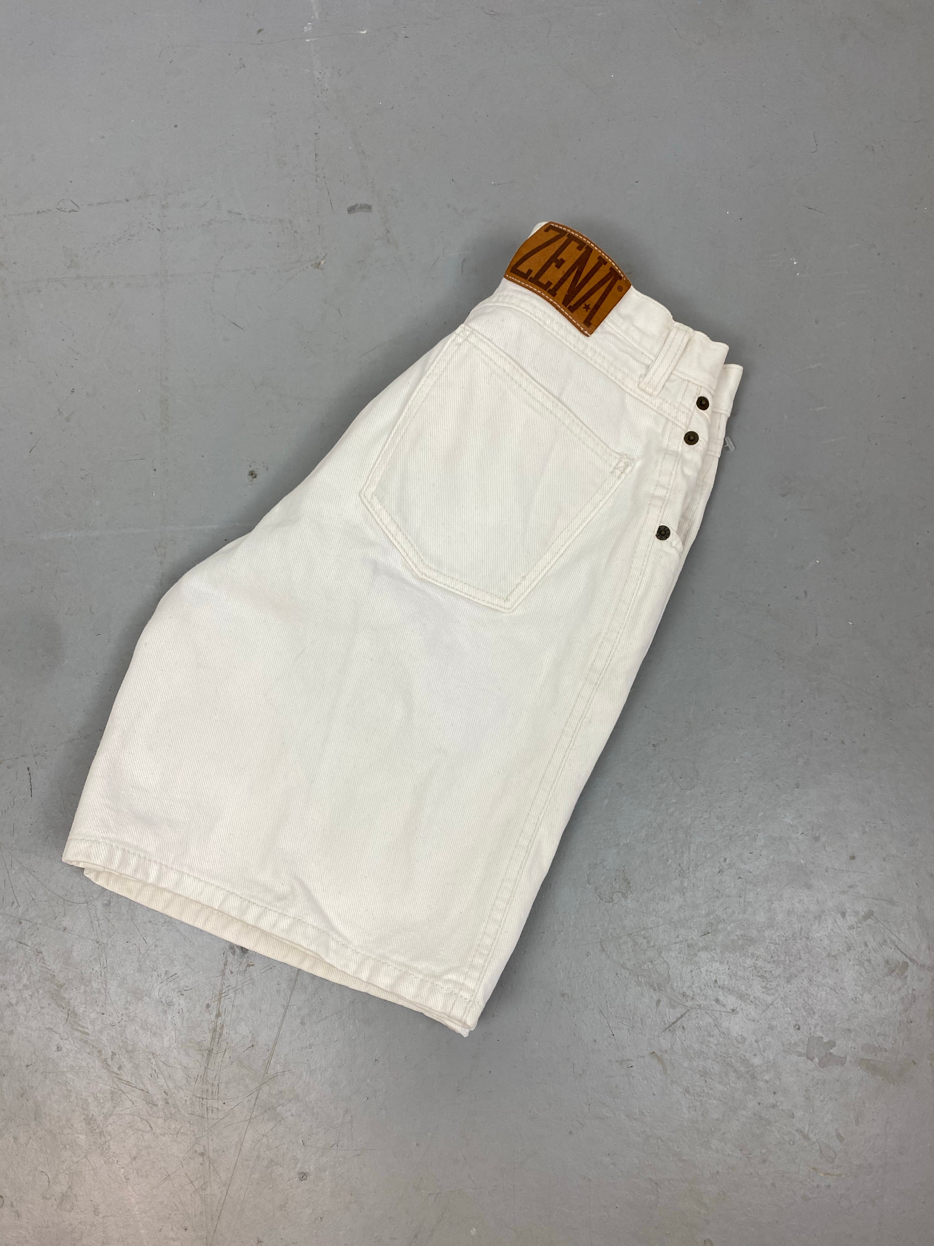 90s high waisted Zena denim shorts