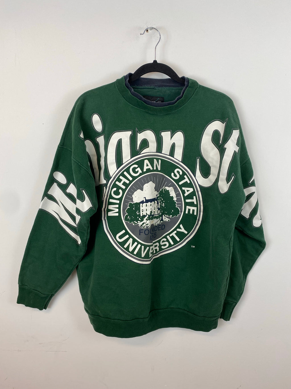 90s Michigan State crewneck - XS/S