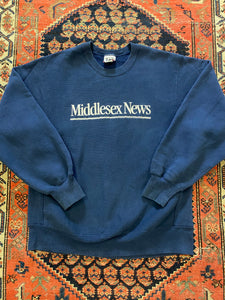 Vintage middlesex news Crewneck - L