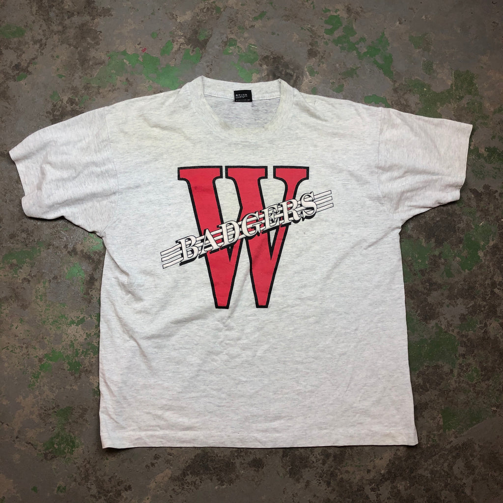 Paper thin badgers t shirt