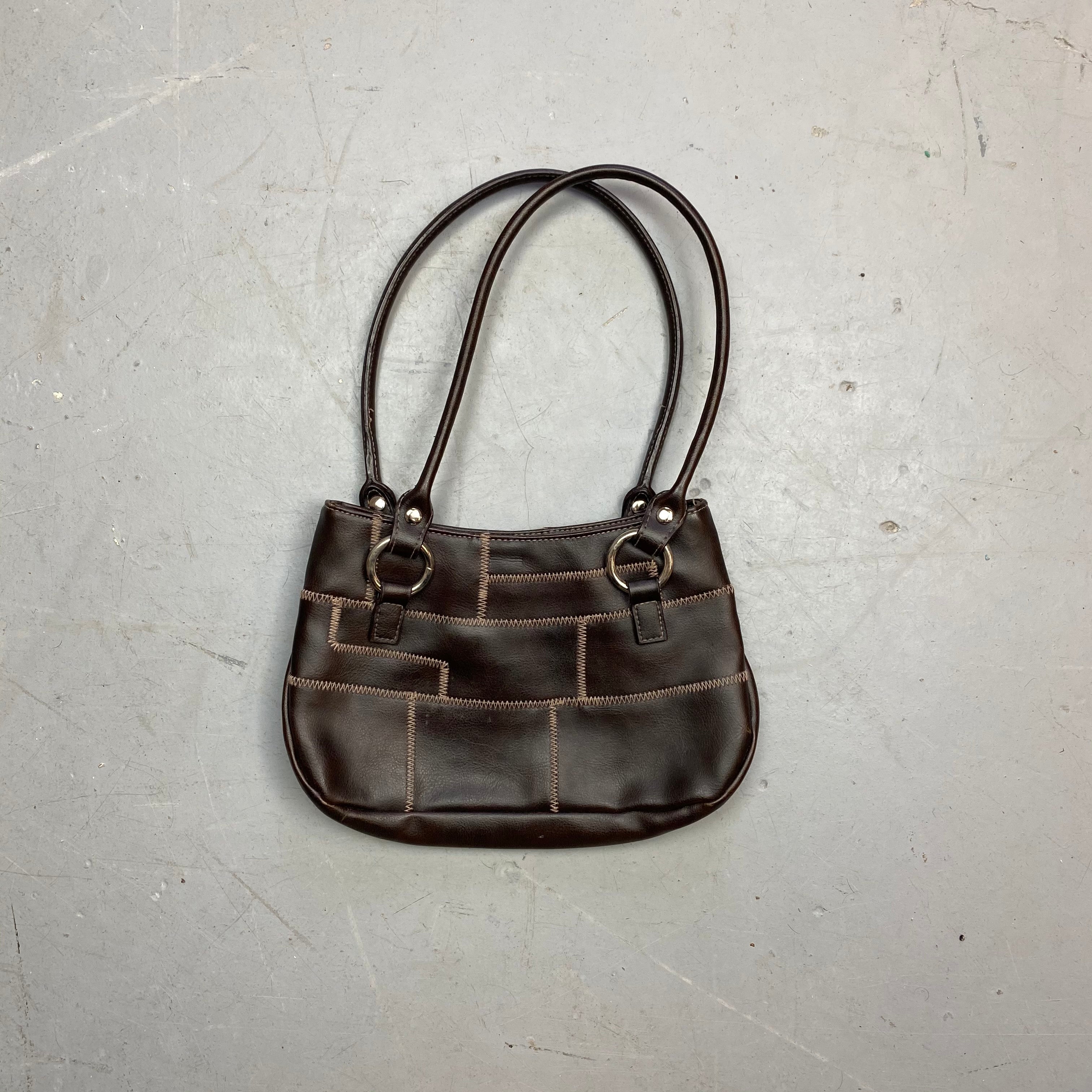 Vintage leather handbag