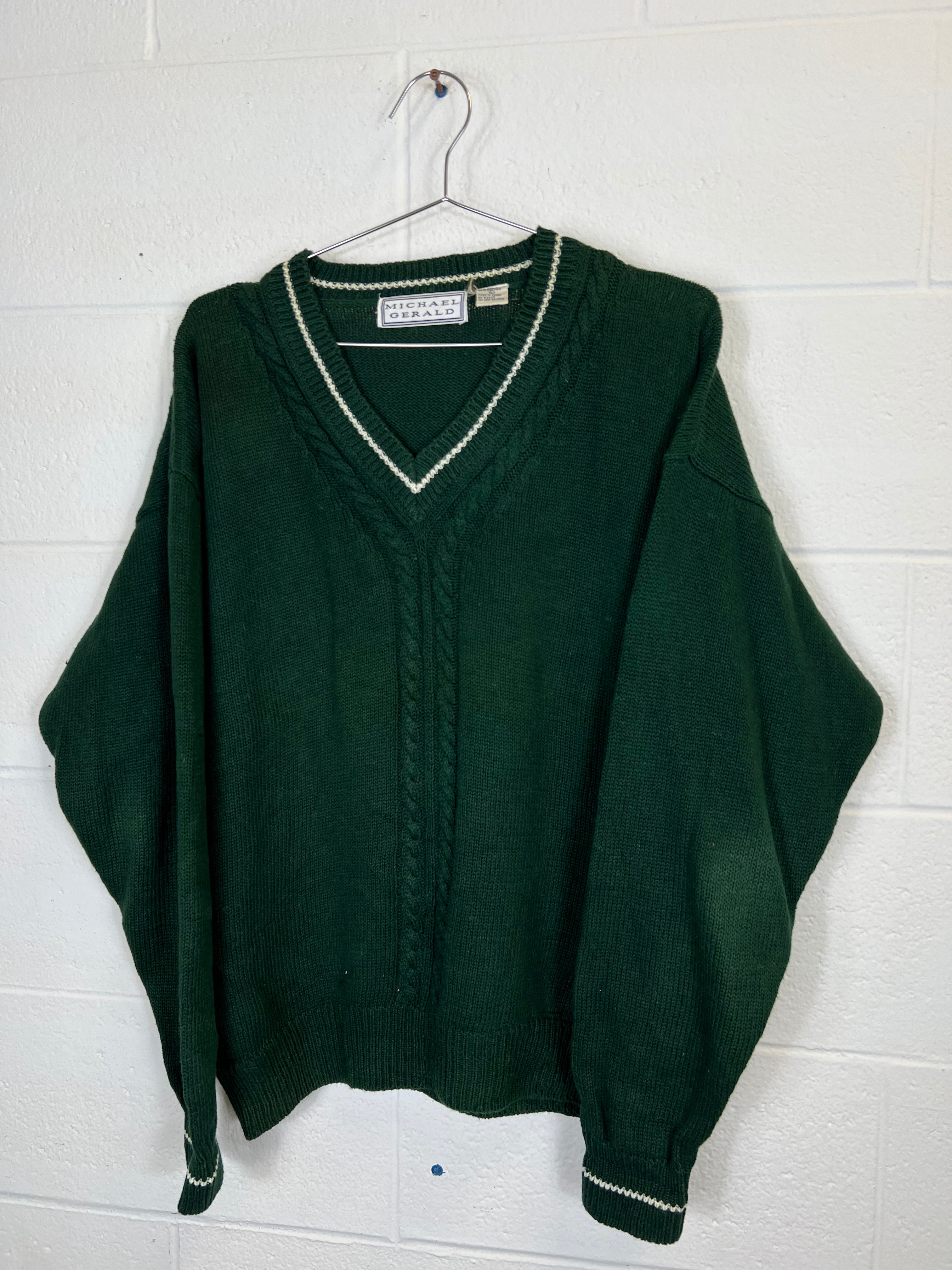 VINTAGE KNIT SWEATER - SIZE/L