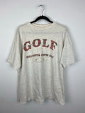 90s Varsity Golf T shirt - L