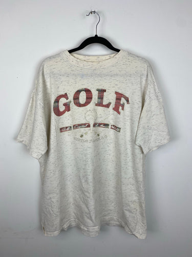 90s Varsity Golf T shirt - L