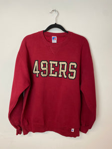 90s Embroidered 49ers Crewneck - M