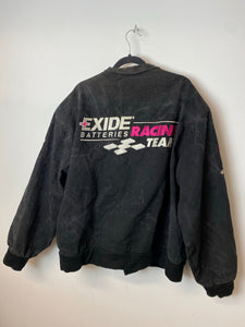 Vintage Exide NASCAR styled jacket - L
