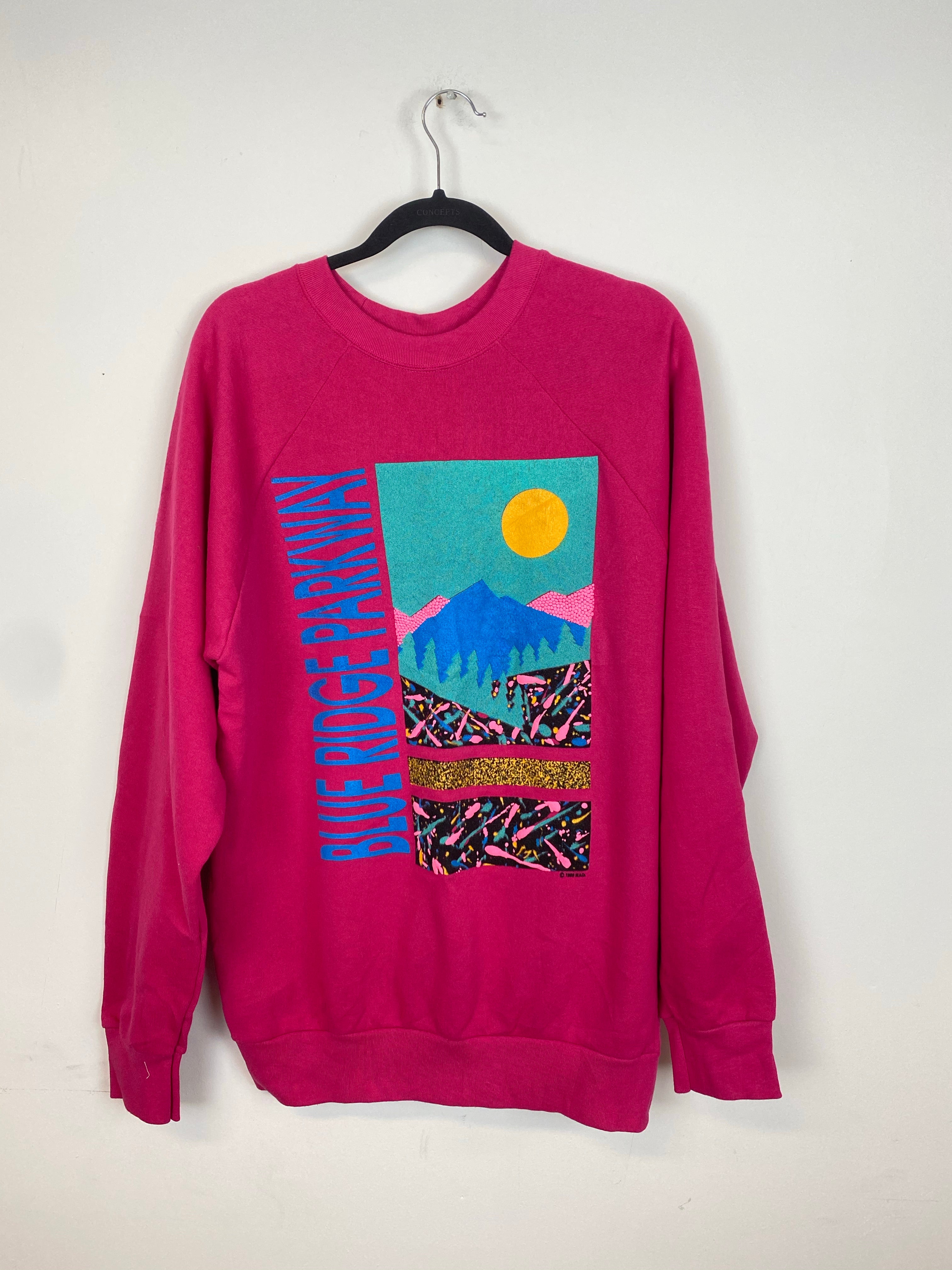 80s Blue Ridge Parkway crewneck - M/L