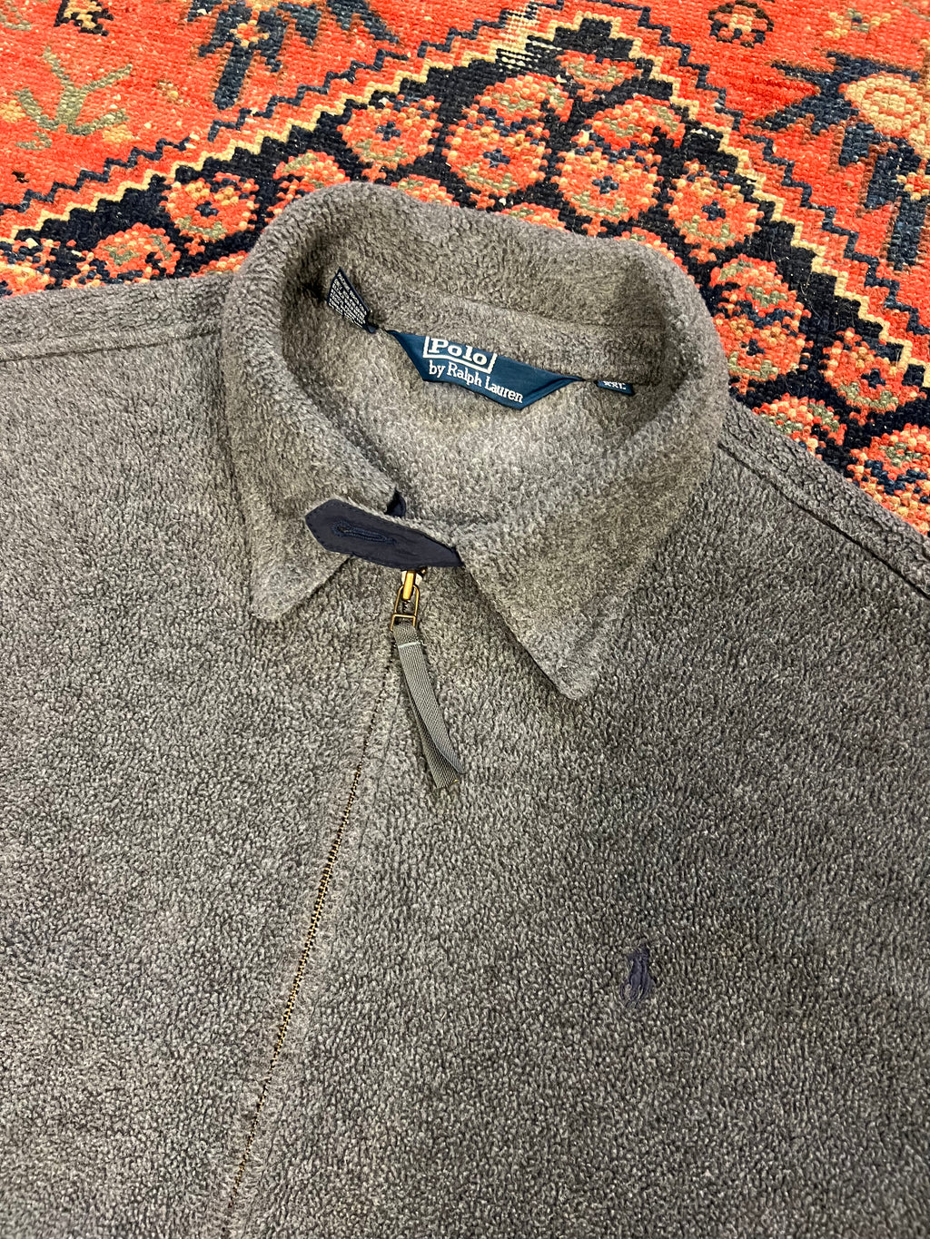 VINTAGE POLO FLEECE - LARGE
