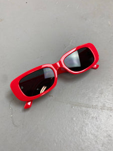 Retro red sunglasses