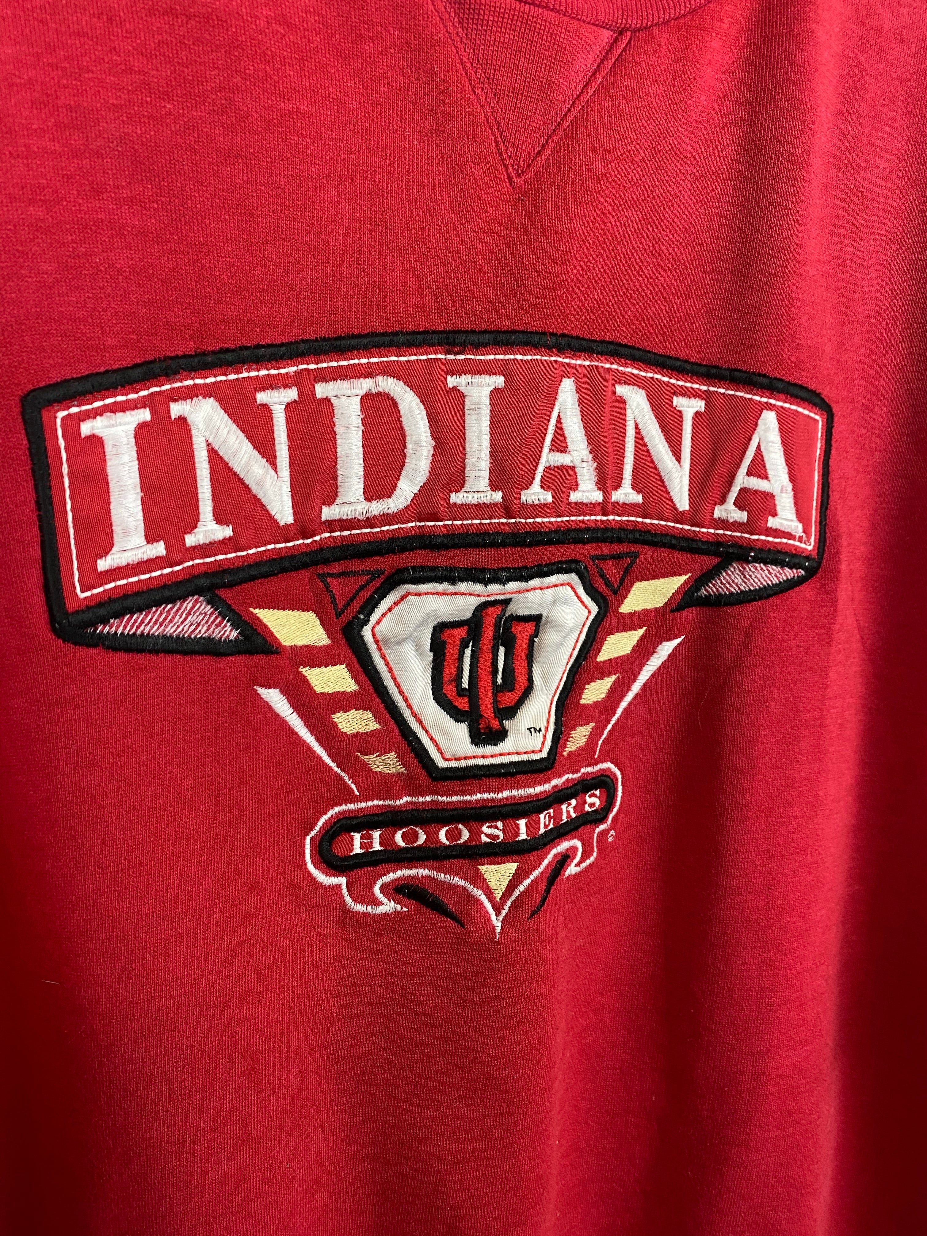 Vintage embroidered Indiana football crewneck - S/M