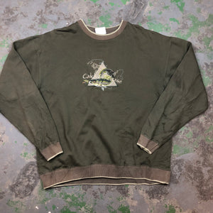 Catch and release ! Embroidered Crewneck