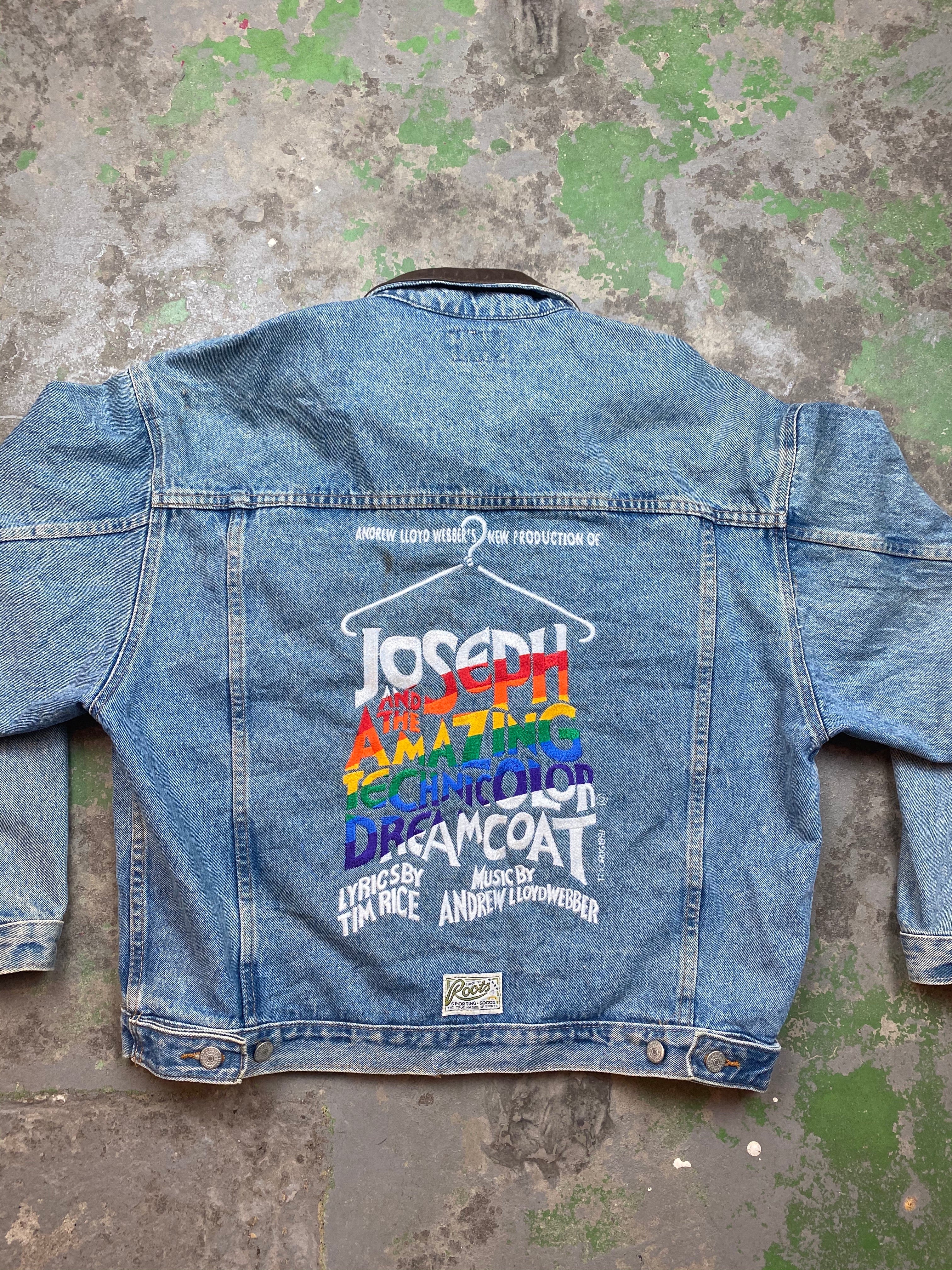 Embroidered Joseph denim jacket