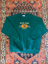 Load image into Gallery viewer, 90s Embroidered Notre Dame Crewneck - L