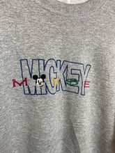 Load image into Gallery viewer, Vintage Embroidered Mickey Mouse Crewneck - XS/S