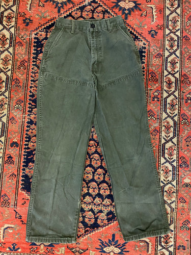 Vintage High Waisted Work Pants - 26inches