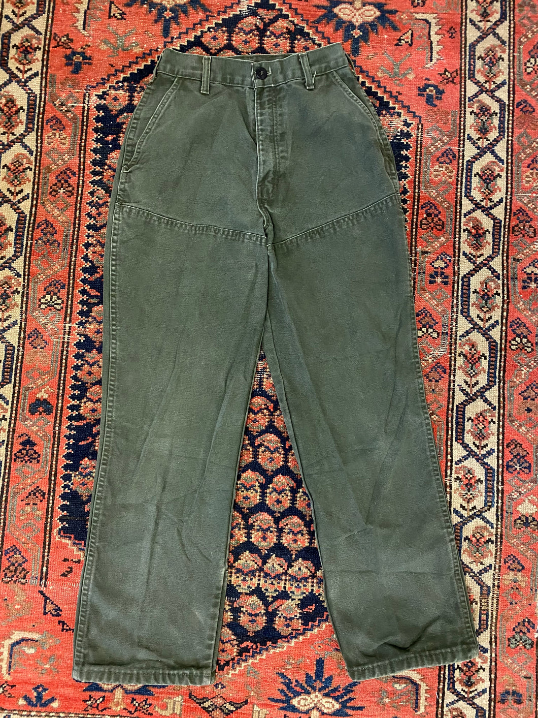 Vintage High Waisted Work Pants - 26inches