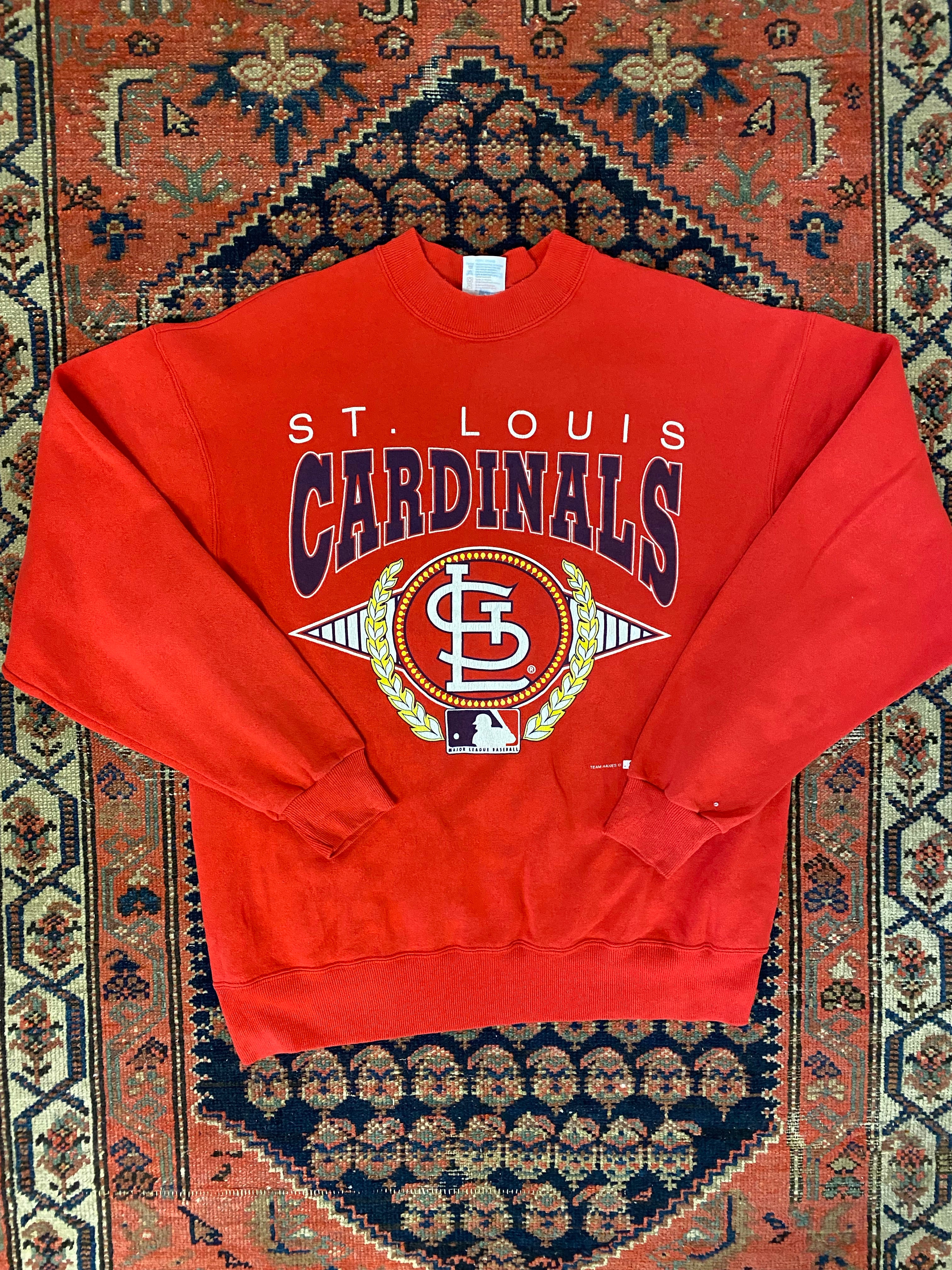 Cardinals on sale crewneck sweatshirt