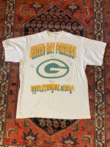 1996 Green Bay Packers T Shirt - L