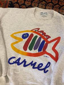 90s Carmel Fish Crewneck - M/L
