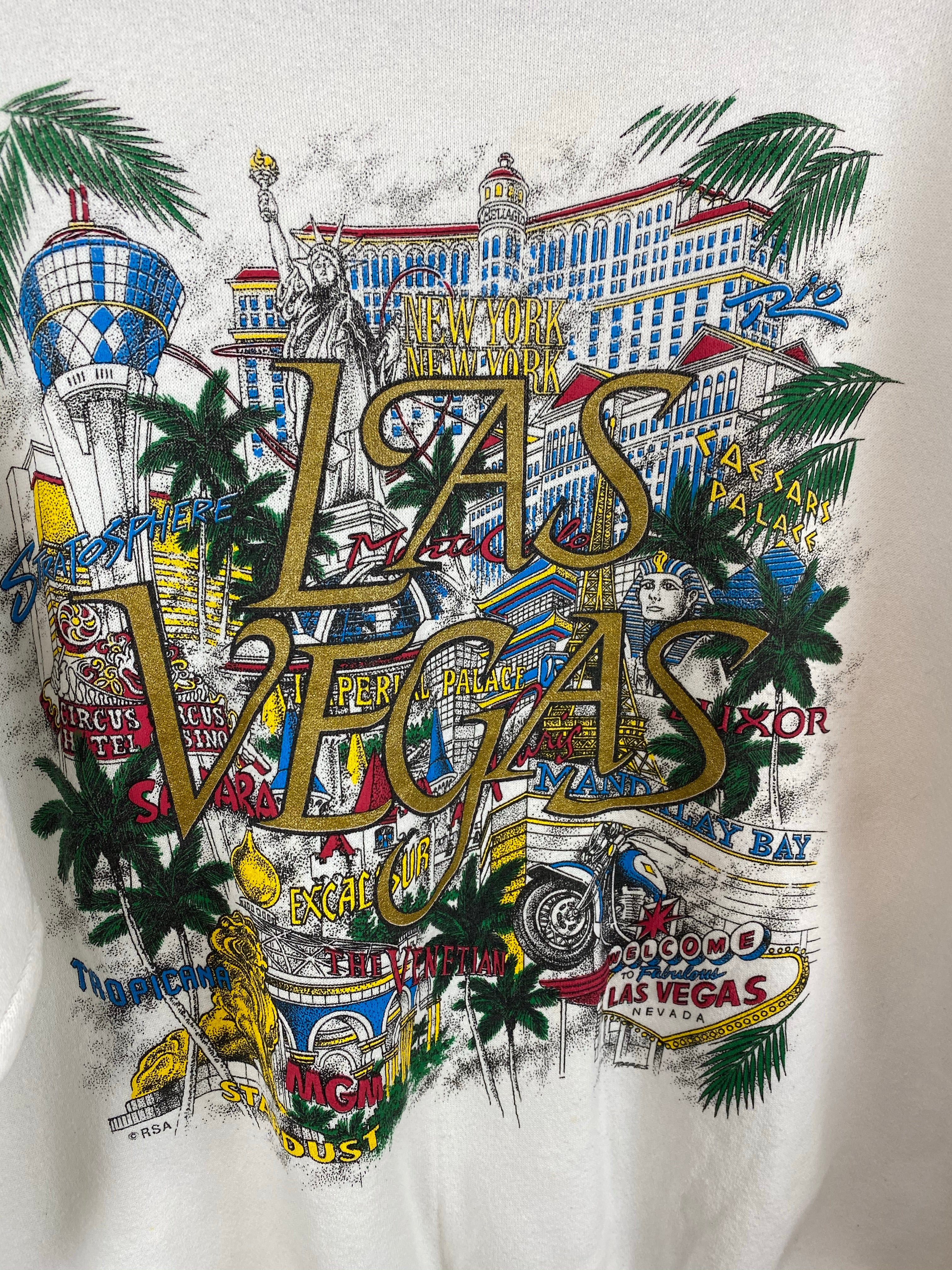 Vintage Las Vegas crewneck - M