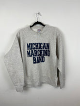 Load image into Gallery viewer, Heavy weight Michigan marching band crewneck - S