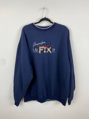 Oversized Grandpa crewneck - XXL