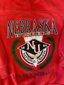 Vintage Nebraska University Crewneck - M