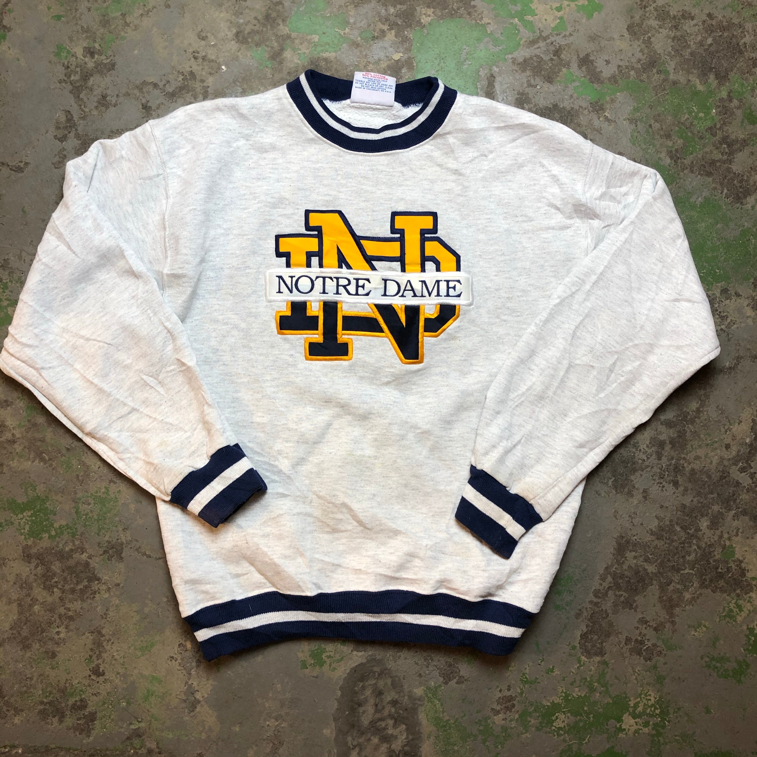 Notre Dame embroidered Crewneck