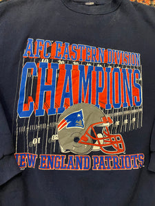 1996 New England Patriots Crewneck - L
