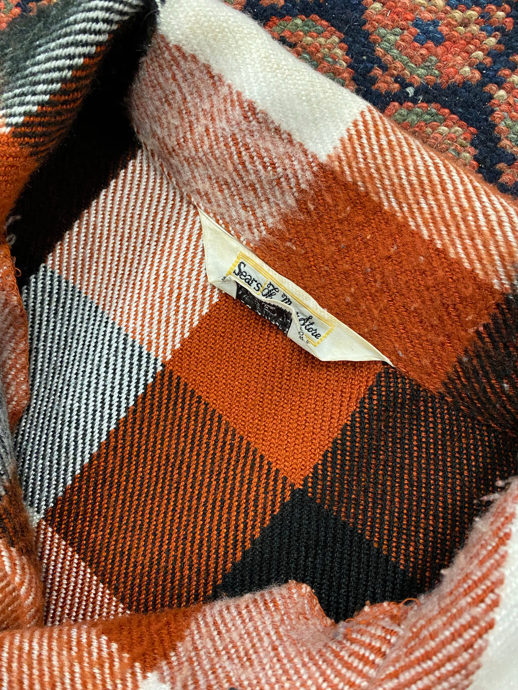 Vintage Plaid Shirt Jacket - M/L