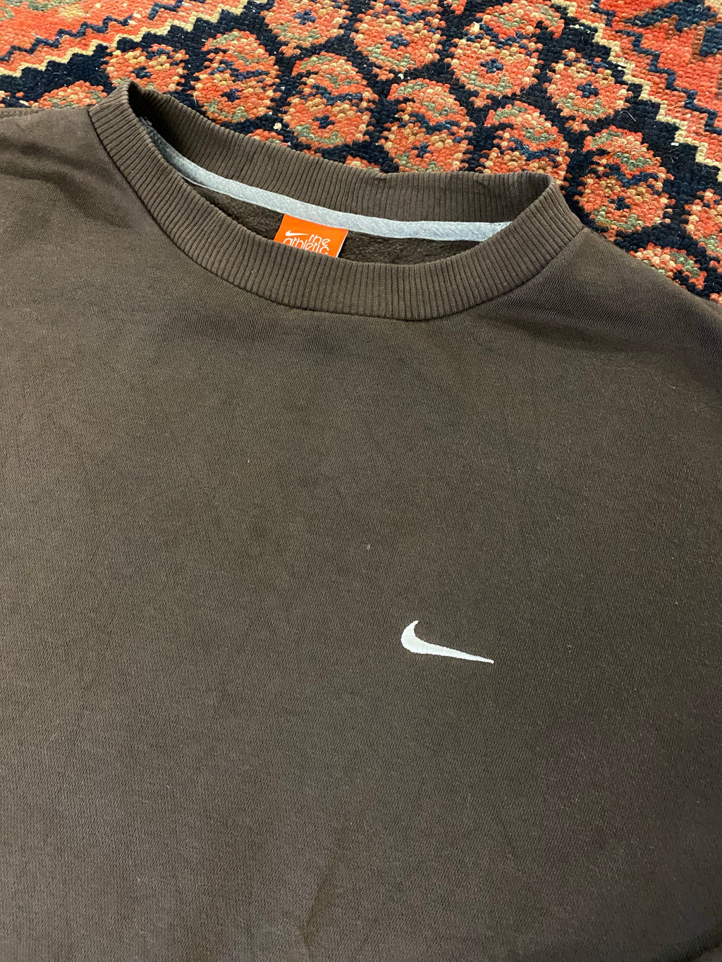 2000s Brown Nike Crewneck - L