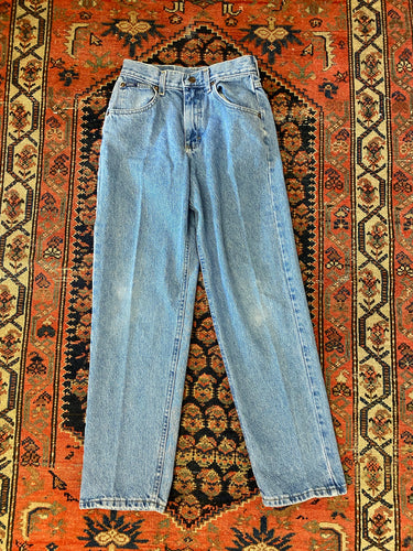 Vintage High Waisted Lee Denim Jeans - 25in