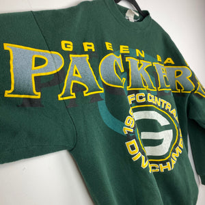 Vintage Green Bay Packers spell out crewneck