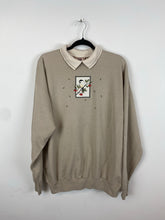 Load image into Gallery viewer, Embroidered Bird crewneck - L