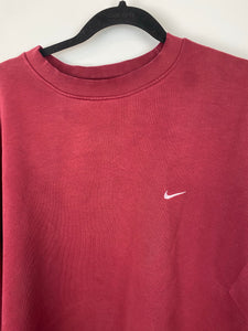 Vintage burgundy Nike crewneck