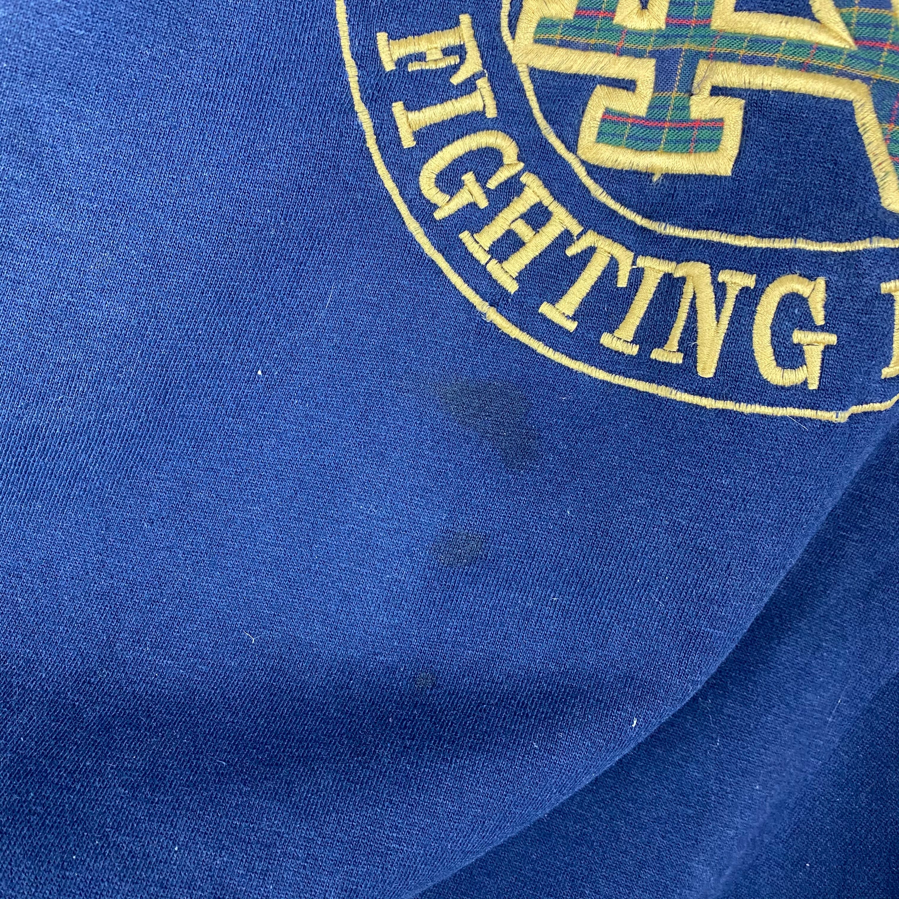 Embroidered Notre Dame crewneck