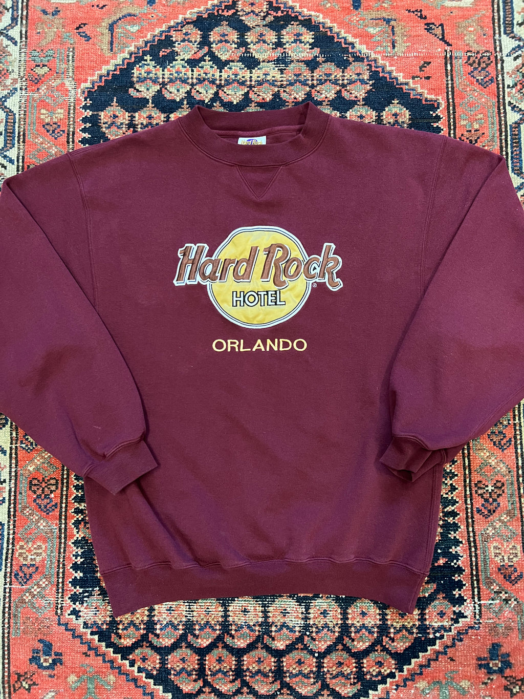 VINTAGE HARD-ROCK CAFE CREWNECK - S/M