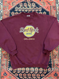 VINTAGE HARD-ROCK CAFE CREWNECK - S/M
