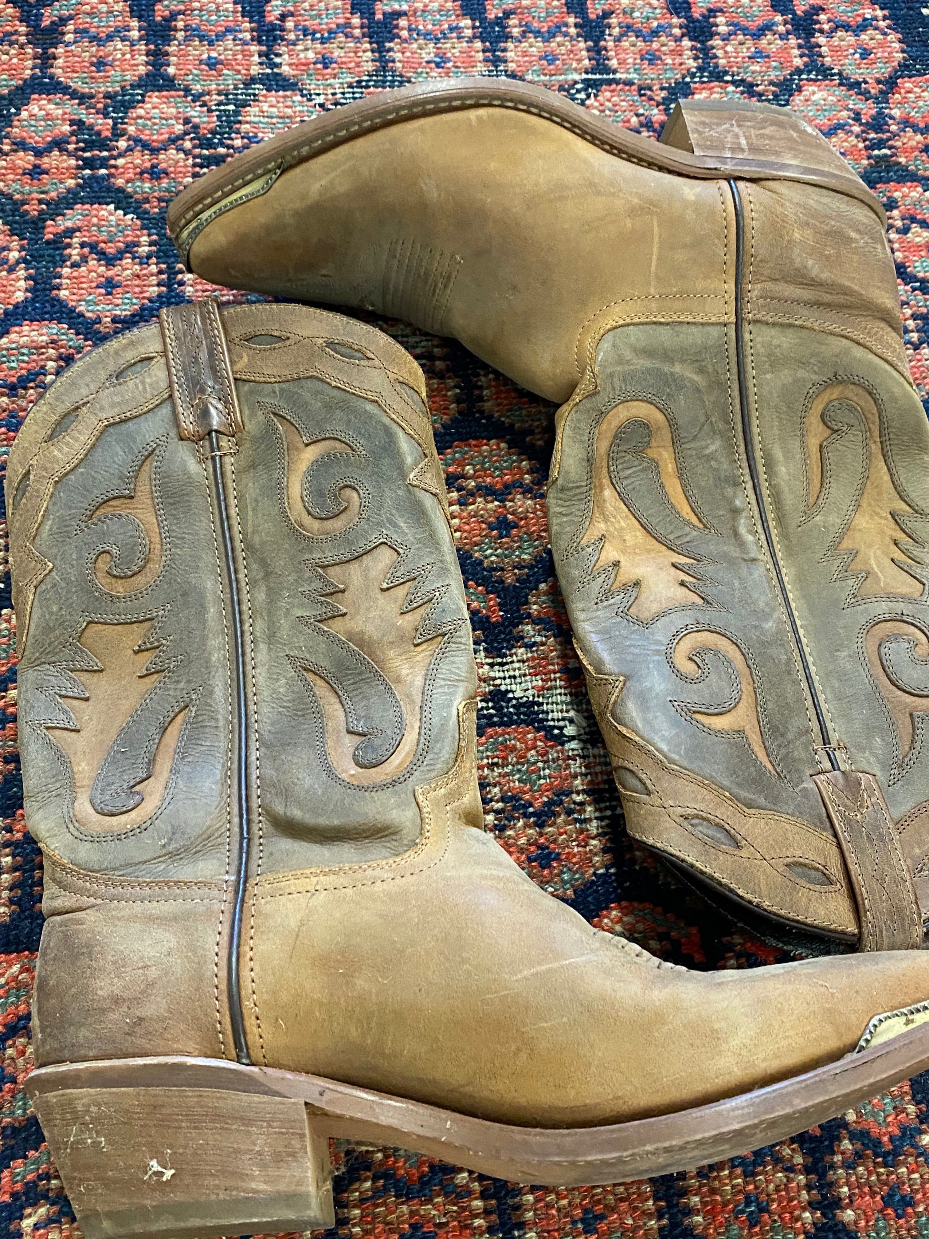 Vintage WMNS cowboy boots - Size 8