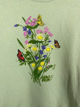 Load image into Gallery viewer, 90s butterfly crewneck t shirt