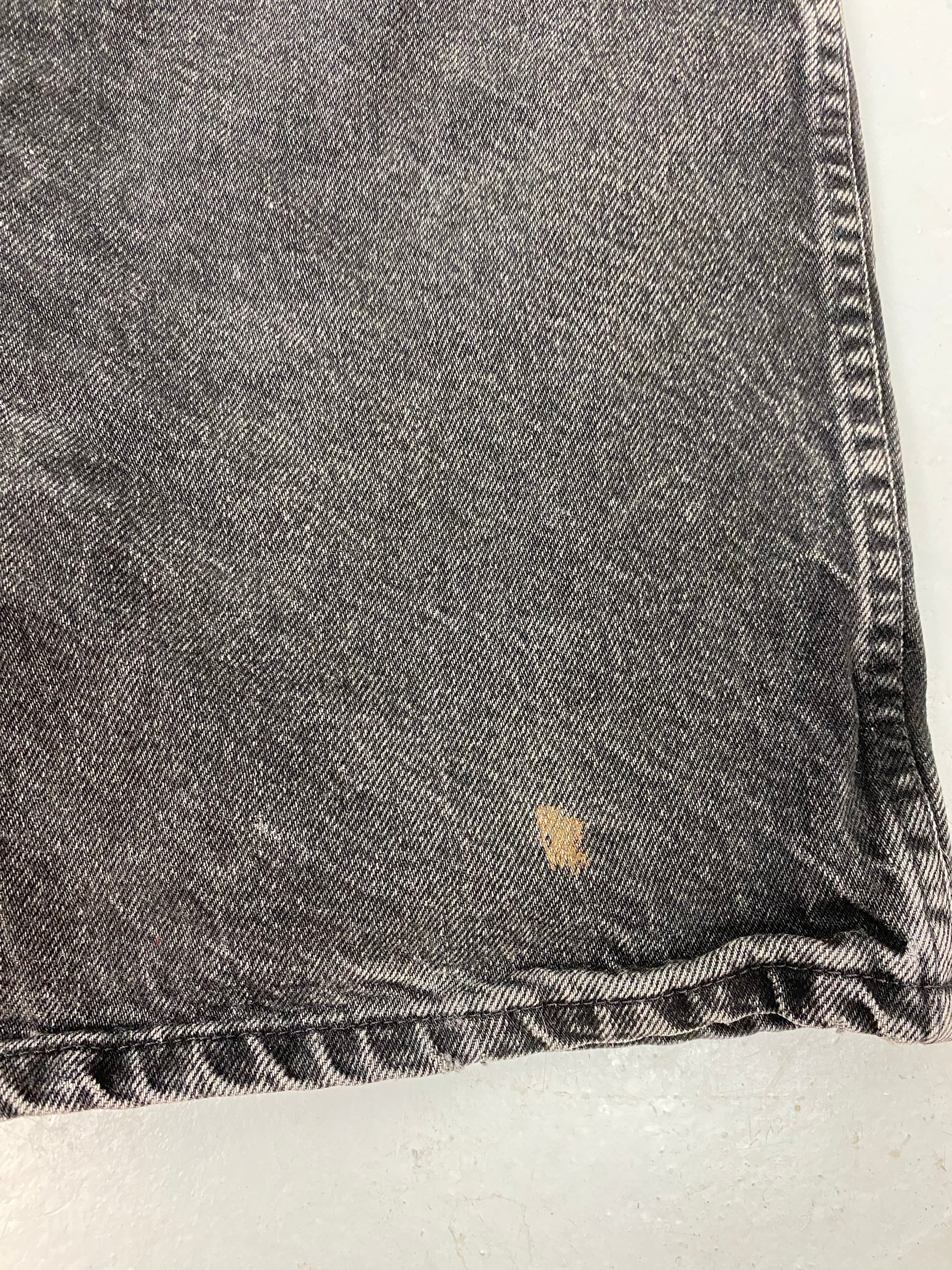 Vintage Faded High Waisted Wrangler Denim Shorts - 31in