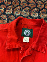 Load image into Gallery viewer, Vintage Red Denim Jacket - M