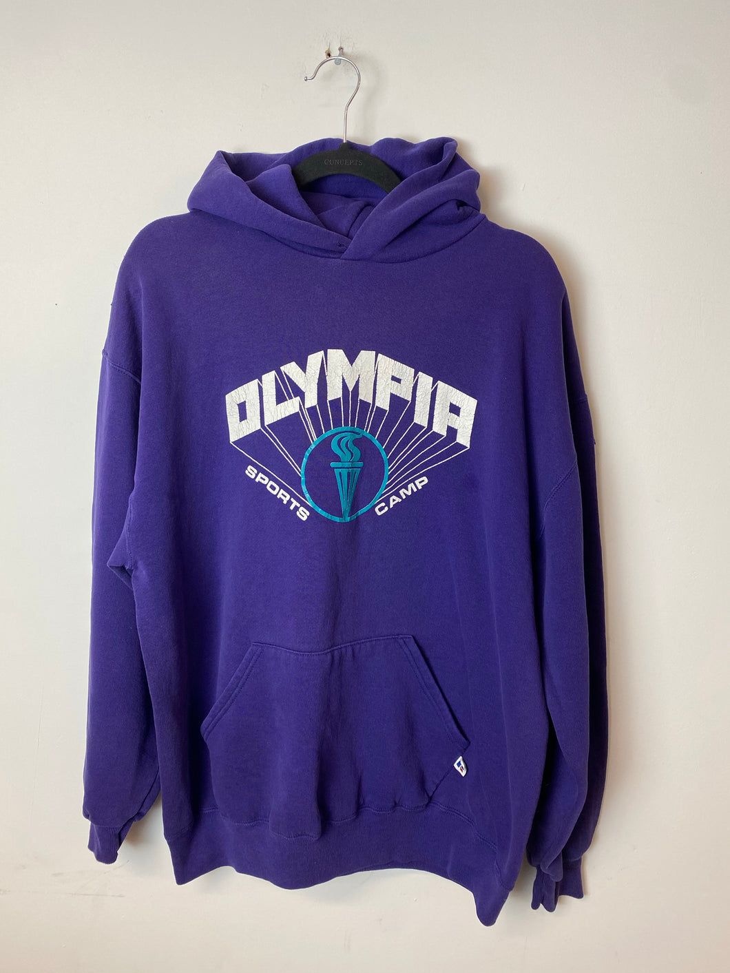 90s Olympia Russell Hoodie - L