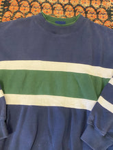 Load image into Gallery viewer, 90s Striped Crewneck - S/M