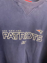 Load image into Gallery viewer, Faded embroidered Patriots crewneck