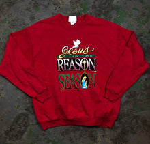 Load image into Gallery viewer, Jesus is the reason crewneck