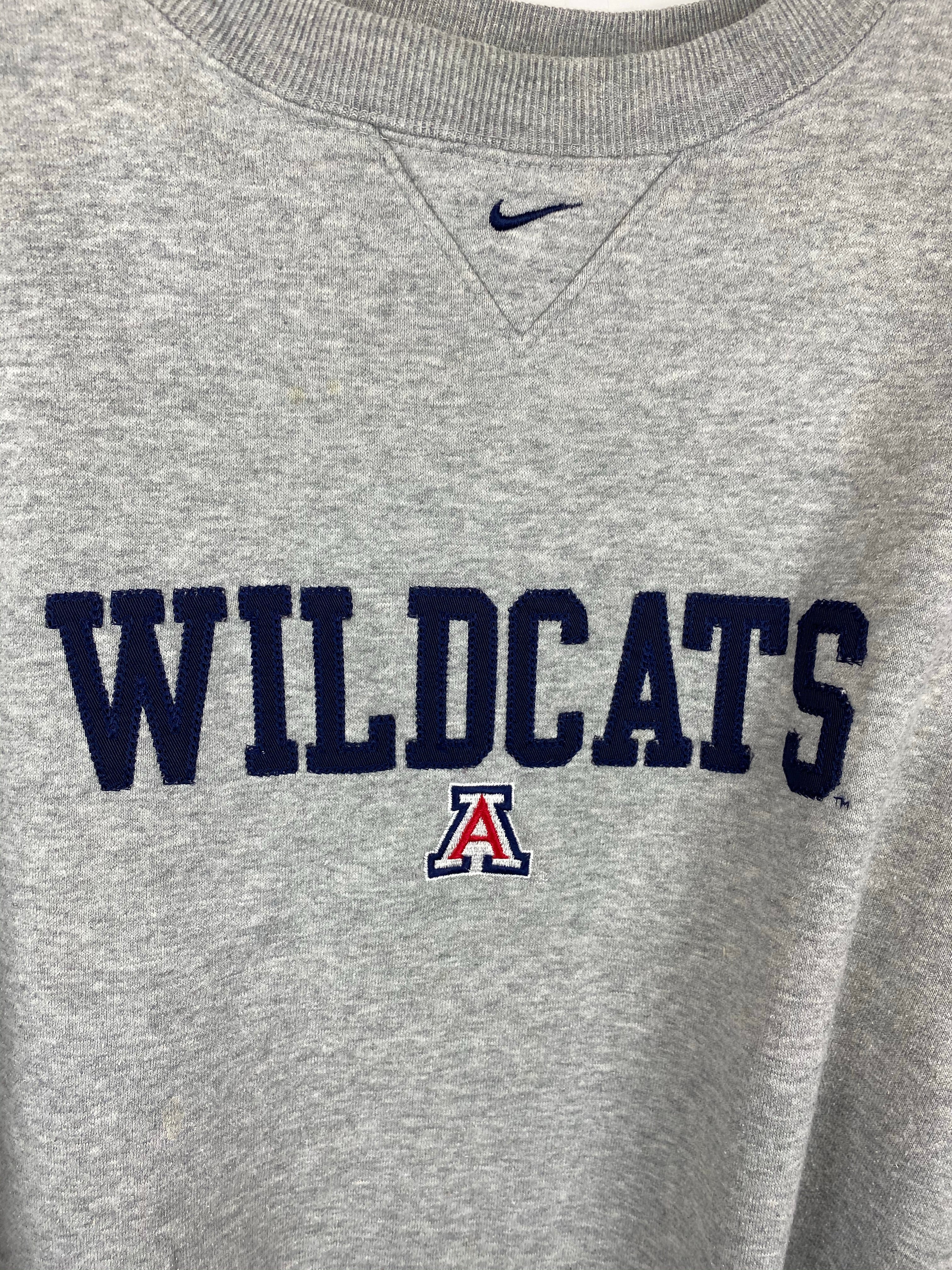 Oversized Wildcats middle check Nike crewneck